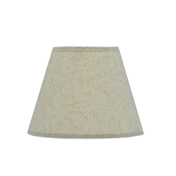 Linen Empire Lamp Shade Spider In Flaxen Aspc1478