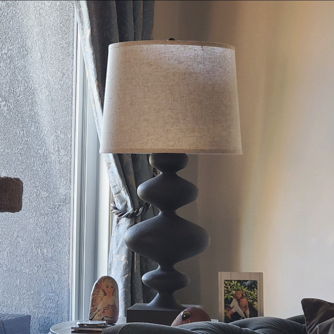 The Art of Restful Lighting: Styling a Linen Drum Shade on Your Bedside Table