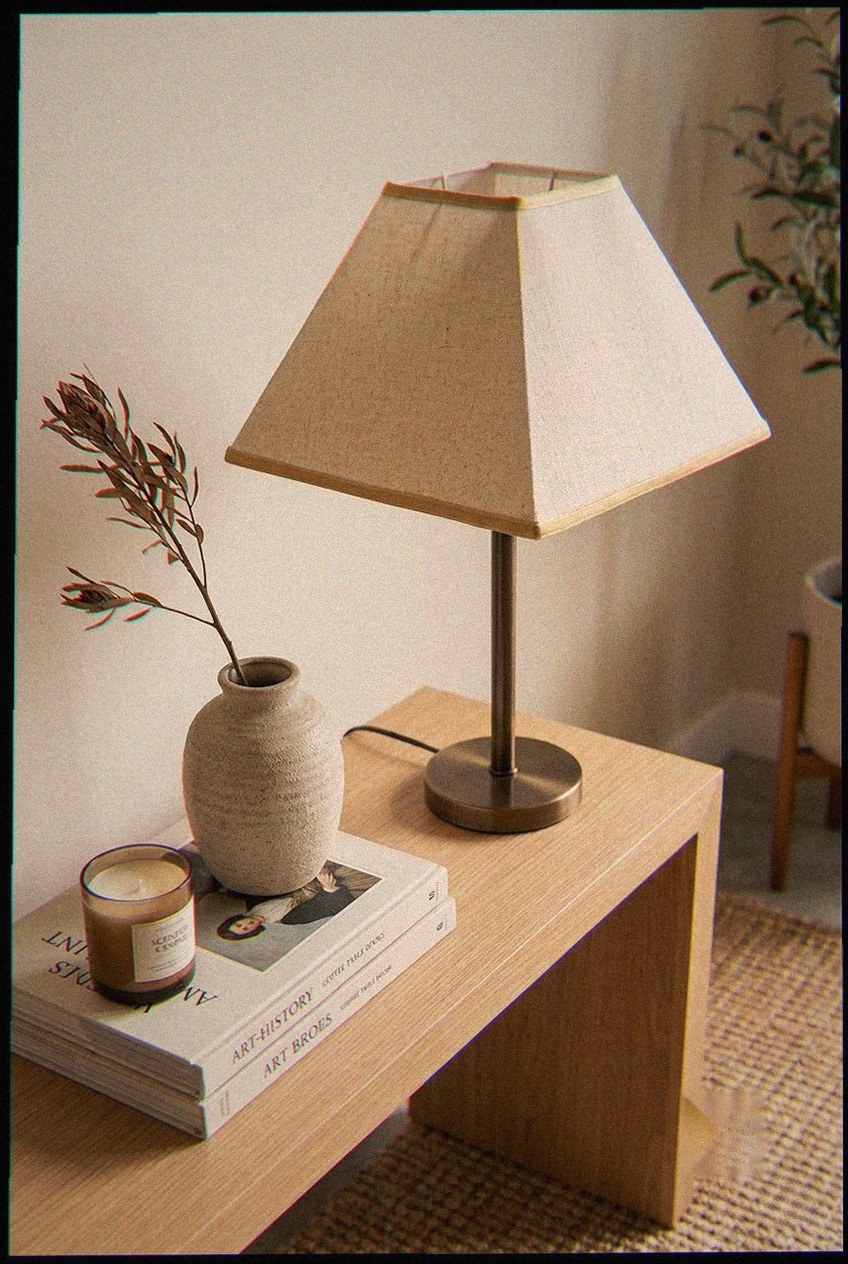How to Style the Linen Square Lamp Shade Bedroom Light Decor: Design Tips & Palette Ideas