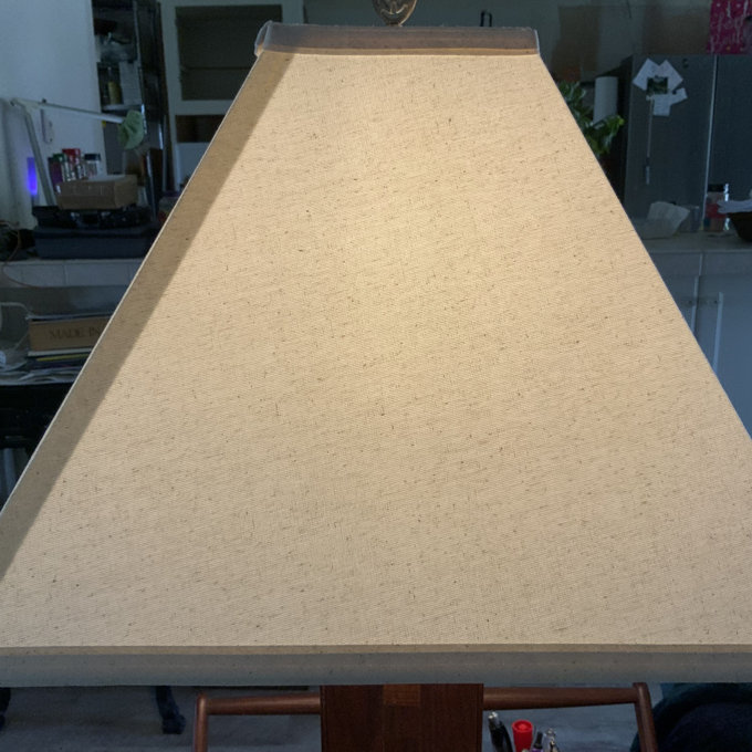 How to Style the Linen Square Lamp Shade Bedroom Light Decor: Design Tips & Palette Ideas