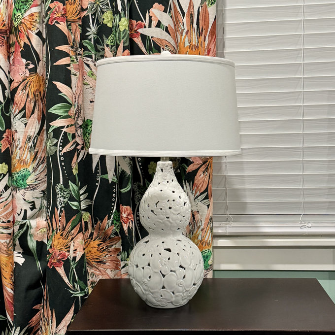 Medallion Lighting 10 H X 17 W Linen Drum Lamp Shade Spider Mllg3511