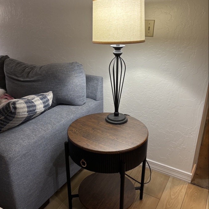 The Art of Bedside Illumination: Styling the Textured Drum Silhouette