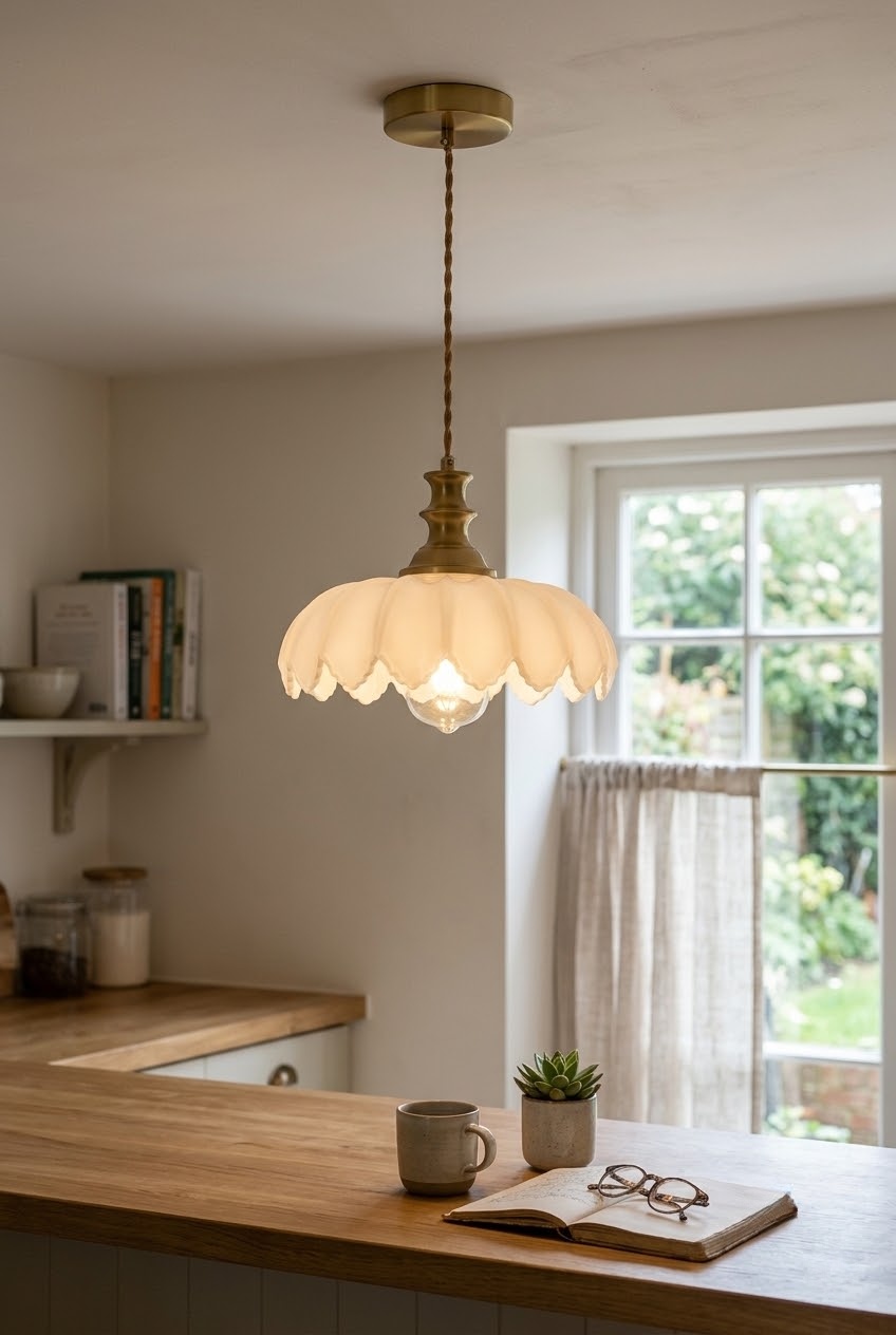 Curating Romance: How to Style the Elegant House of Hampton Light Pendant in the Primary Suite