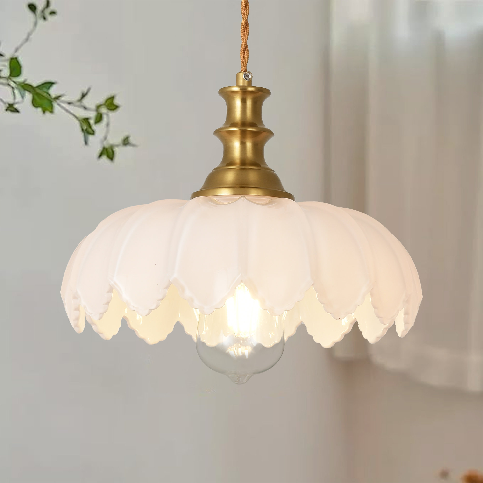 Curating Romance: How to Style the Elegant House of Hampton Light Pendant in the Primary Suite