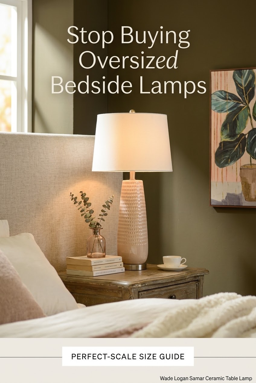Scale Before Spectacle: Why Designers Are Retiring the Oversized Bedside Lamp
