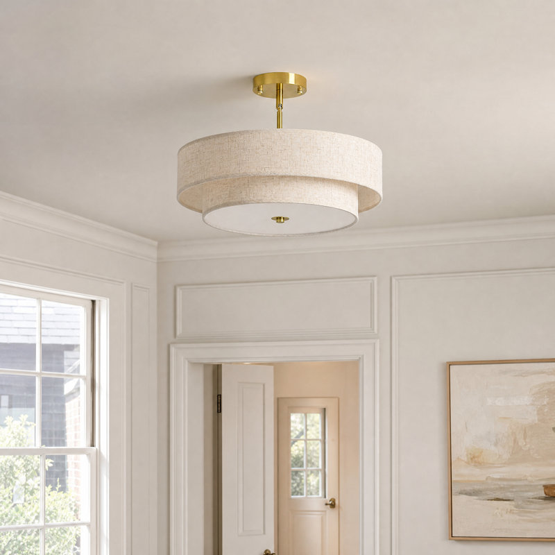 Soft Geometries: Styling Modern Overhead Lighting in Serene Suites