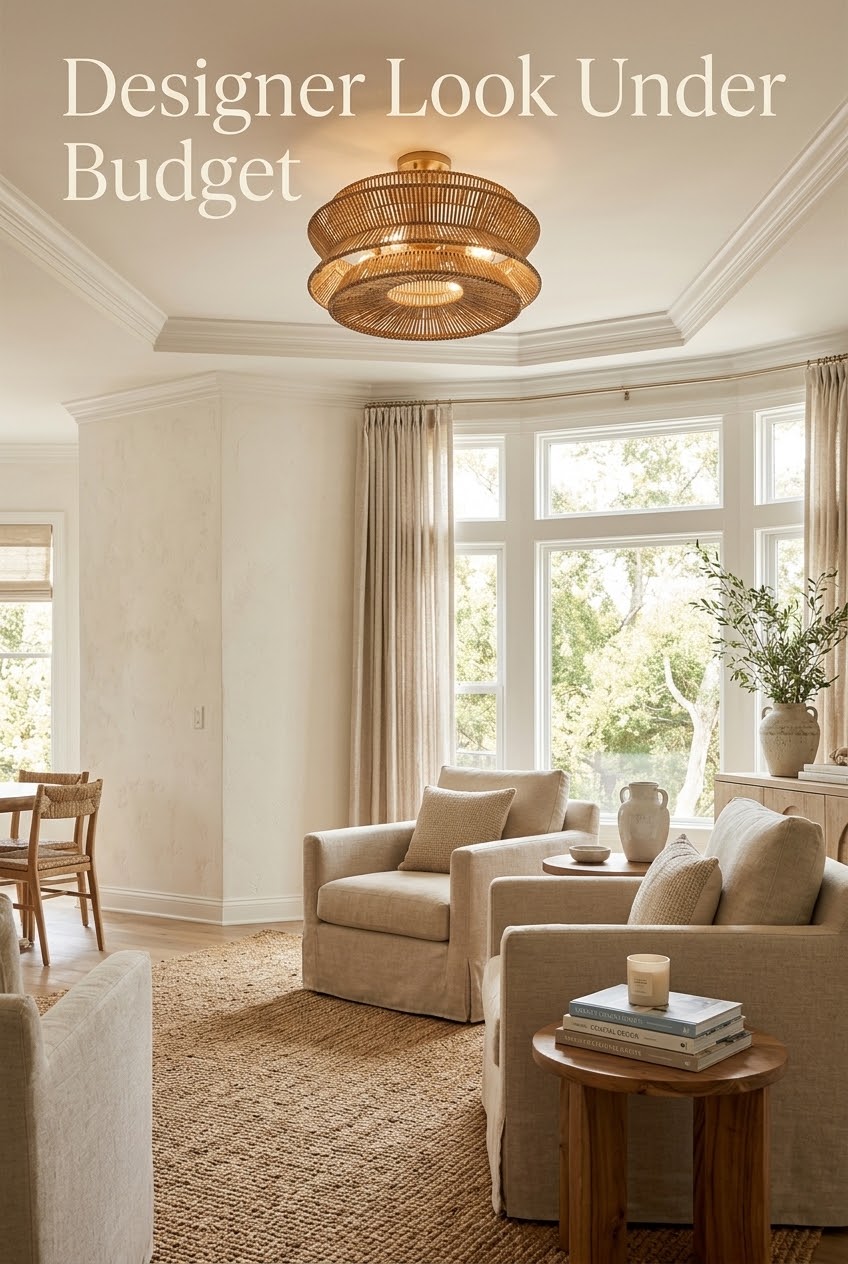 Elevate Your Overhead View: Styling Warm Bohemian Bedroom Light Ceiling Fixtures