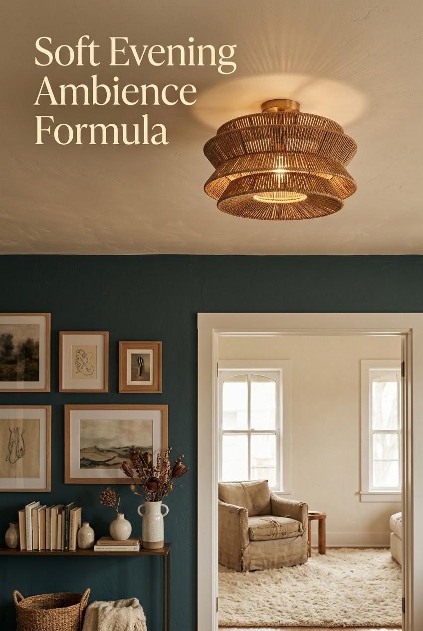Elevate Your Overhead View: Styling Warm Bohemian Bedroom Light Ceiling Fixtures