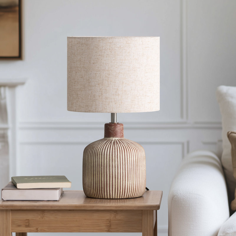 The Power Red Accent: How to Style a Bold Ceramic Table Lamp in the Bedroom