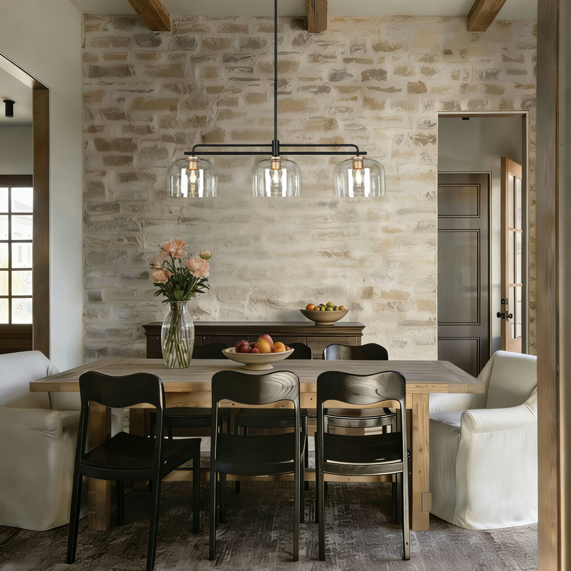 Sculpting Serenity: Styling the Modern Linear Pendant Above the Bed