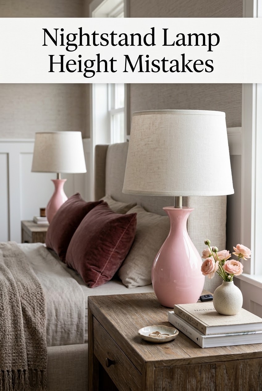 The Golden Rule of Bedside Scale: How to Dodge the Most Common Nightstand Lamp Height Mistakes