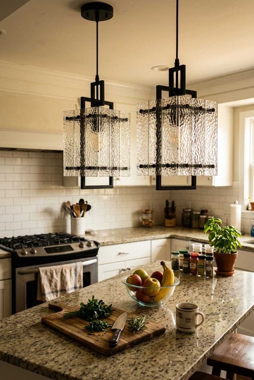 Elevating Bedside Elegance: How to Style a Black Glass Bedroom Pendant Light