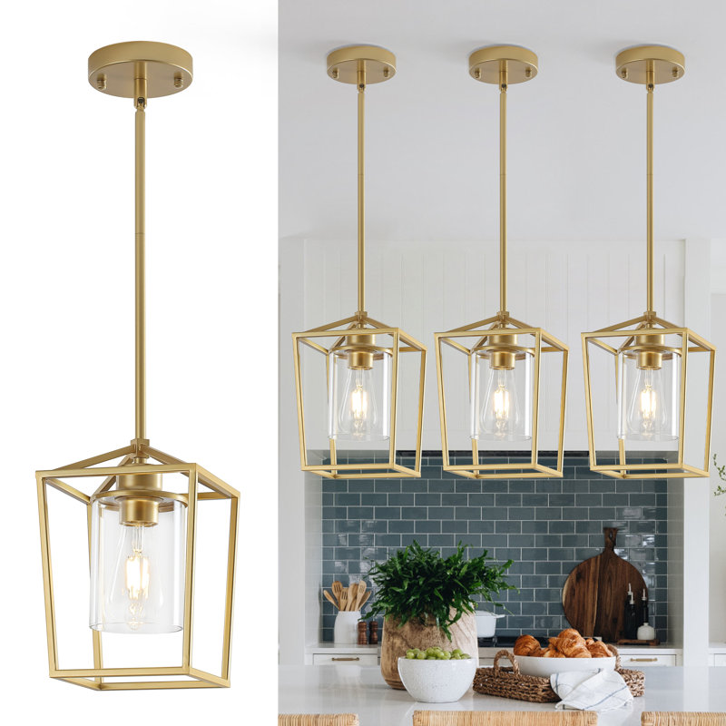 Illuminating Serenity: How to Style a Modern Gold Lantern Pendant Light in the Master Suite