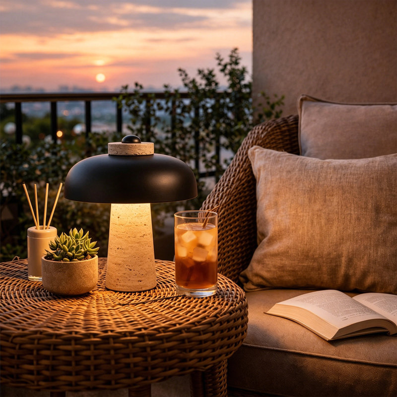 Sculptural Serenity: How to Style an Organic Stone Nightstand for Modern Bedrooms